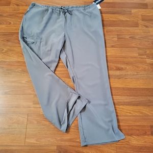 Jockey Cargo Scrub Pants 3X Gray New
